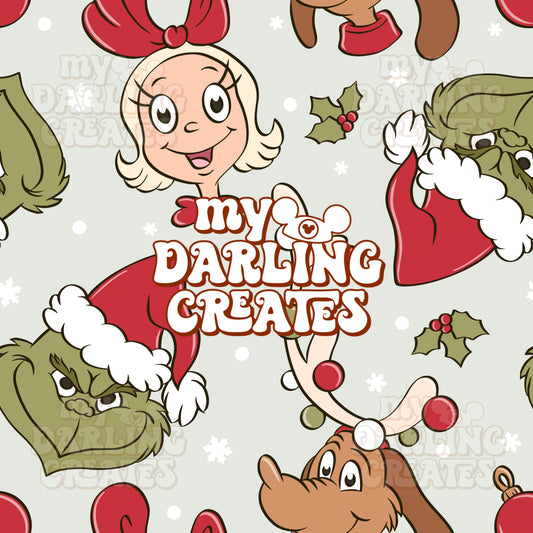 Classic Green Guy Green - Seamless File