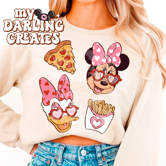 Bestie Snack Love PNG