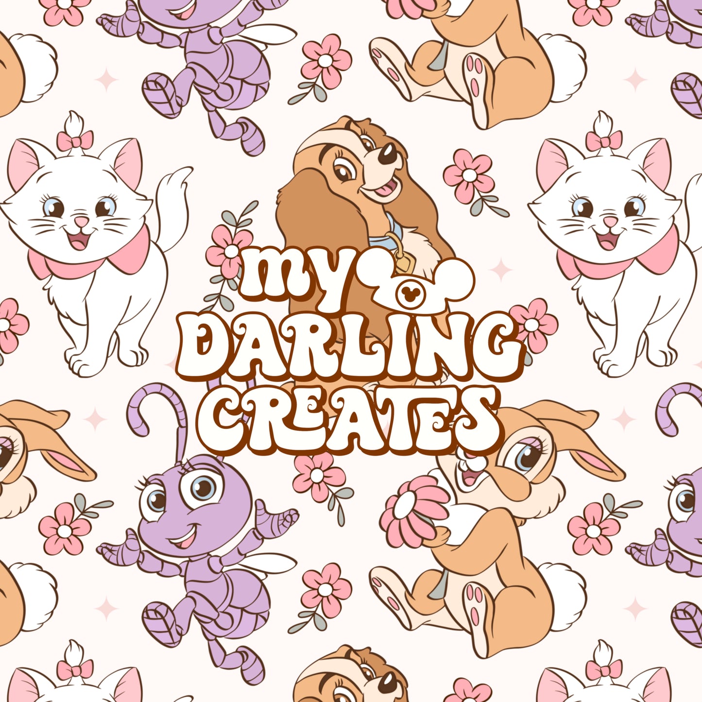 Spring Girl Power - Seamless File