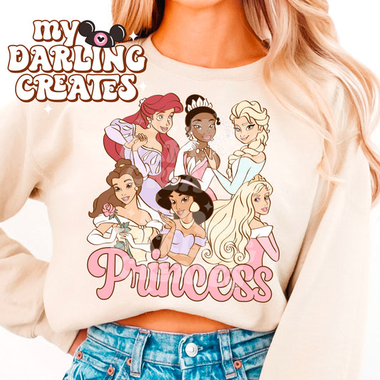 Classic Princess with Text PNG