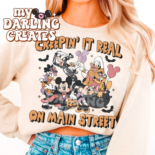 Creein it Real on Main Street PNG