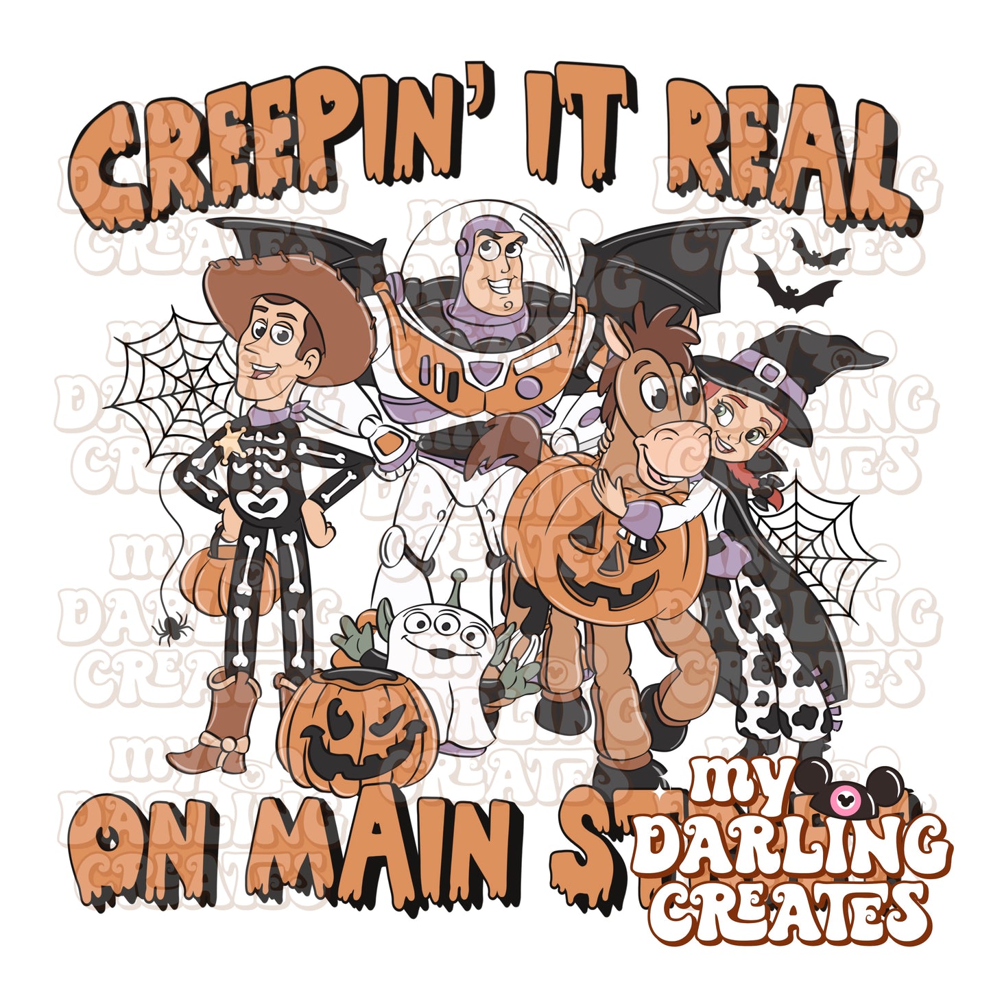 Creepin it Real Spooky Toys PNG