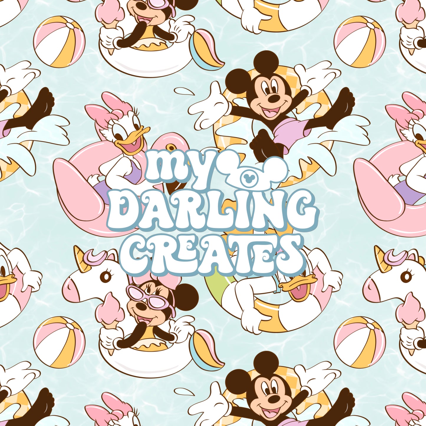 Pool Party Pink - Seamless File