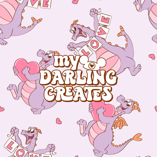 Purple Dragon Purple - Seamless File