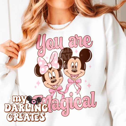 You Are Magical Pink PNG