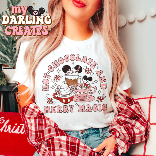 Hot Chocolate and Merry Magic PNG