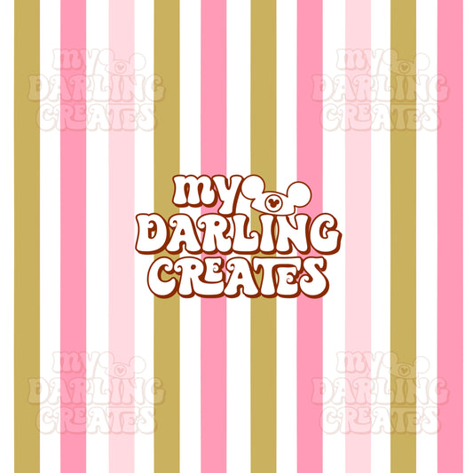 Pinkmas Stripes - Seamless File