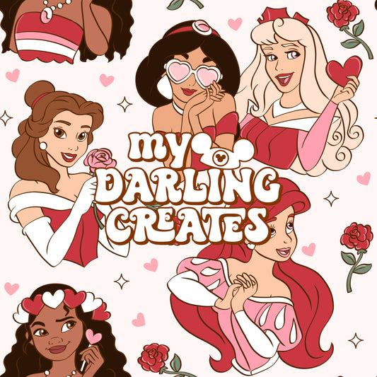 Love Princesses - Seamless File