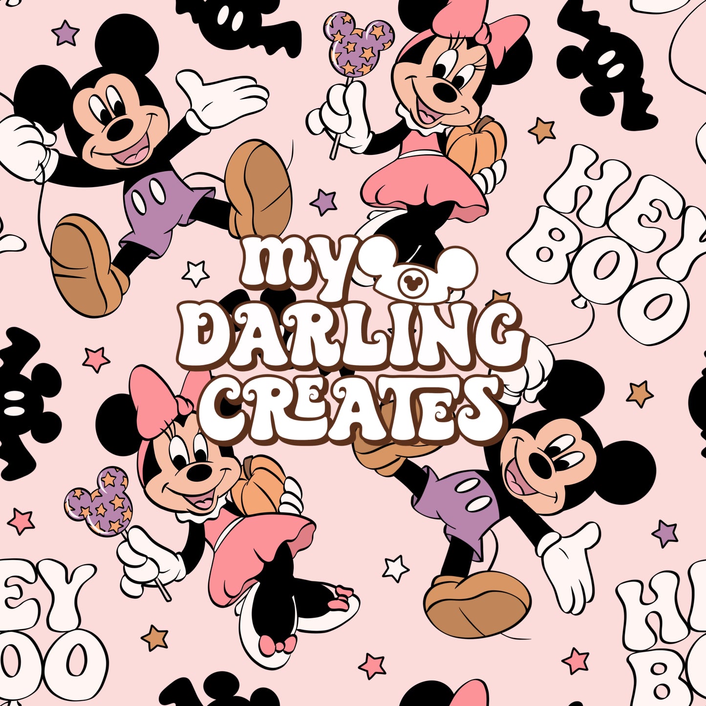 Hey Boo Mouse - Seamless File