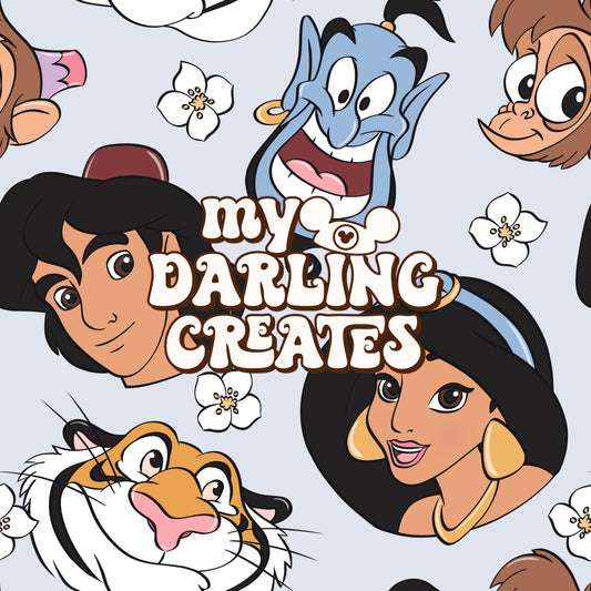 Lamp Friends Blue - Seamless File