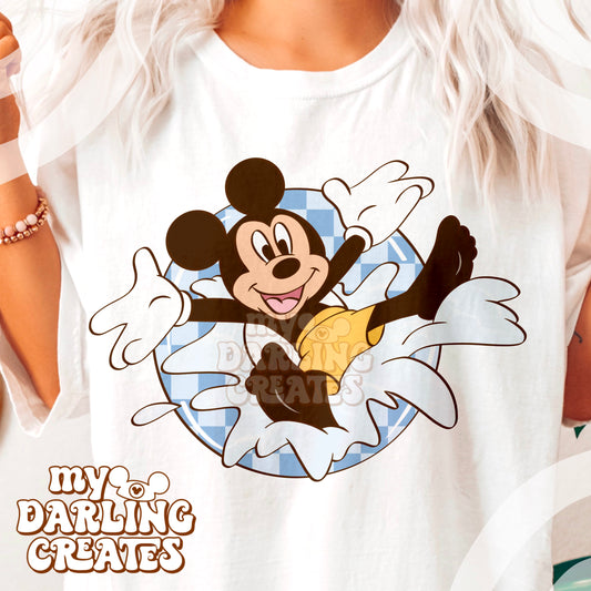 Floaty Mouse Blue PNG