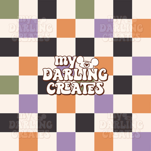 Spooky Check - Seamless File