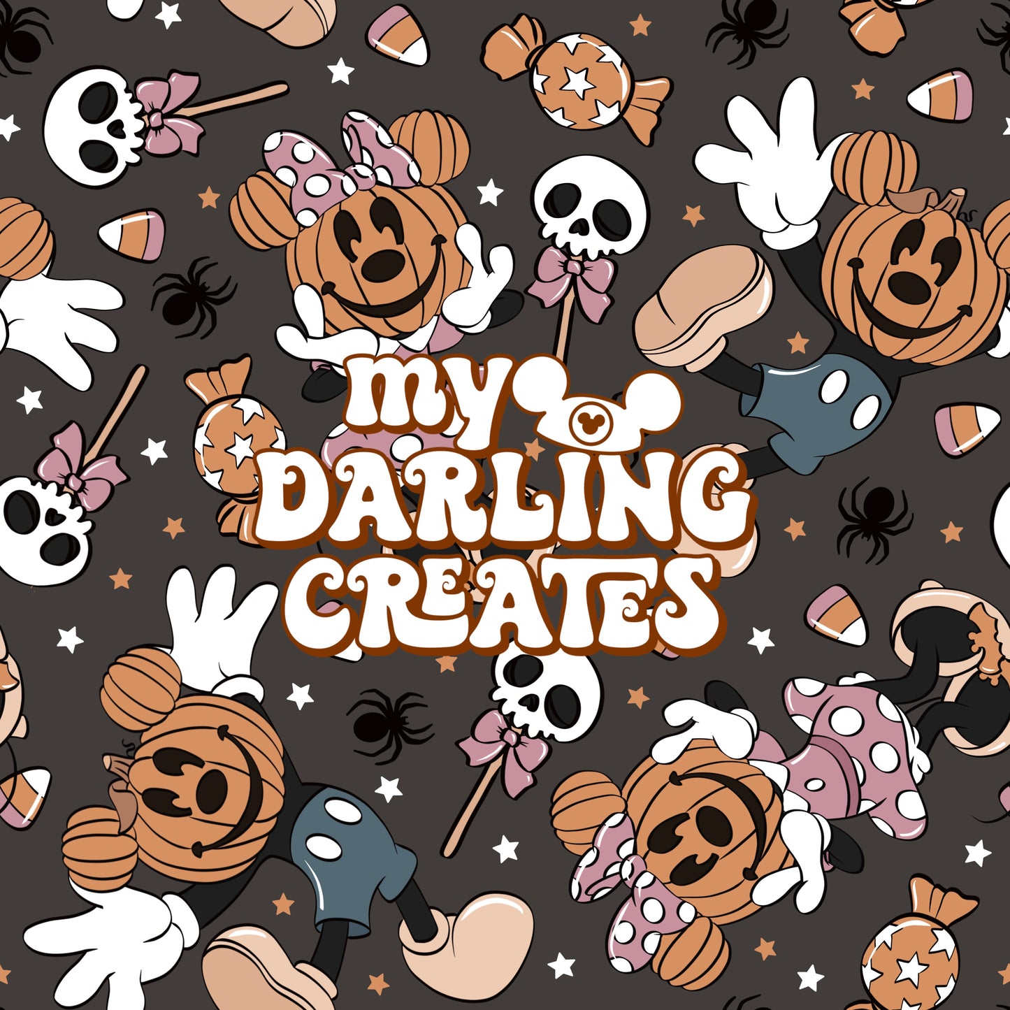 Spooky and I Know It Black - Seamless File