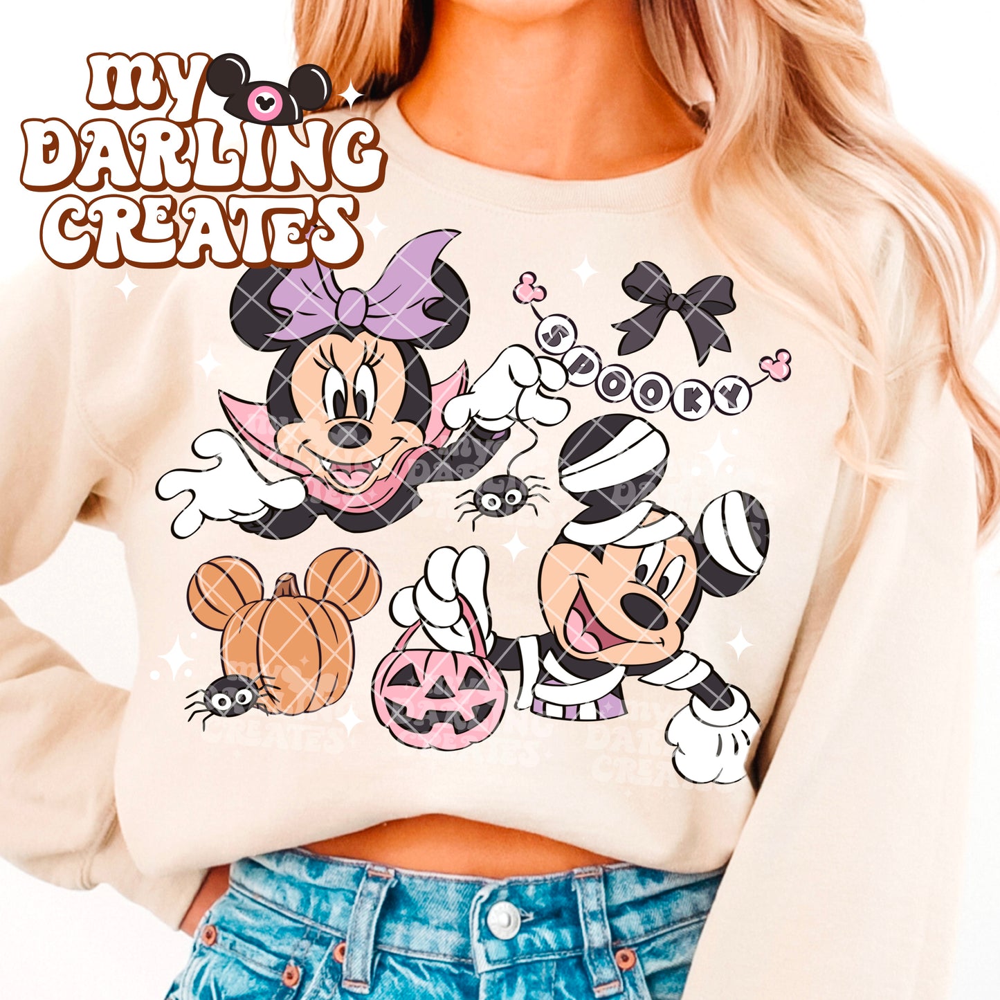 Spooky Cute Mouse PNG