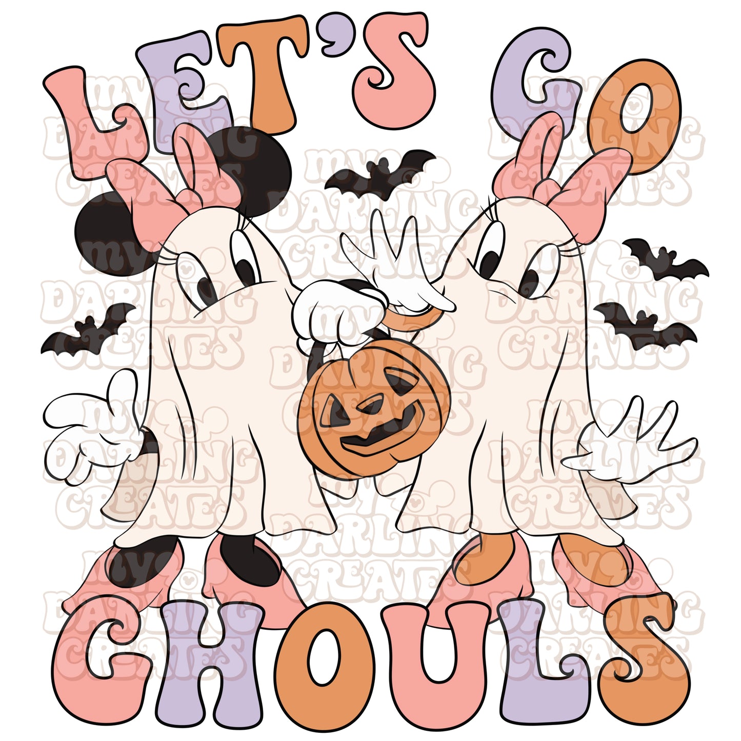 Let’s Go Ghouls PNG