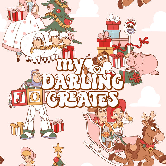 Merry Toys Girly Pink - Seamless File