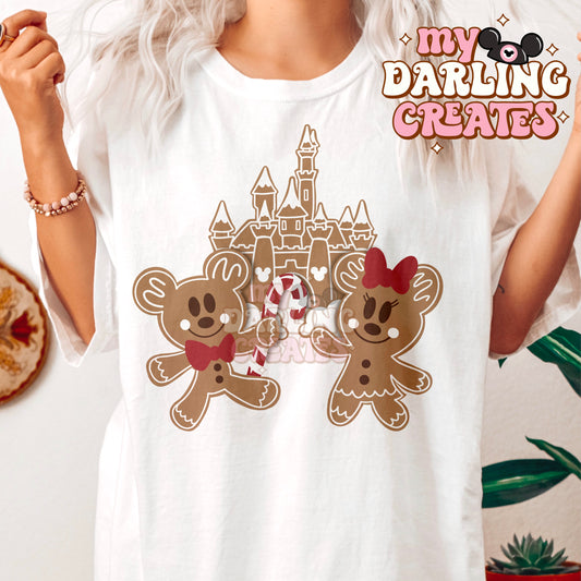 Gingerbread Mouse PNG