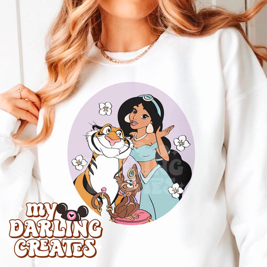 Arabian Princess Purple PNG