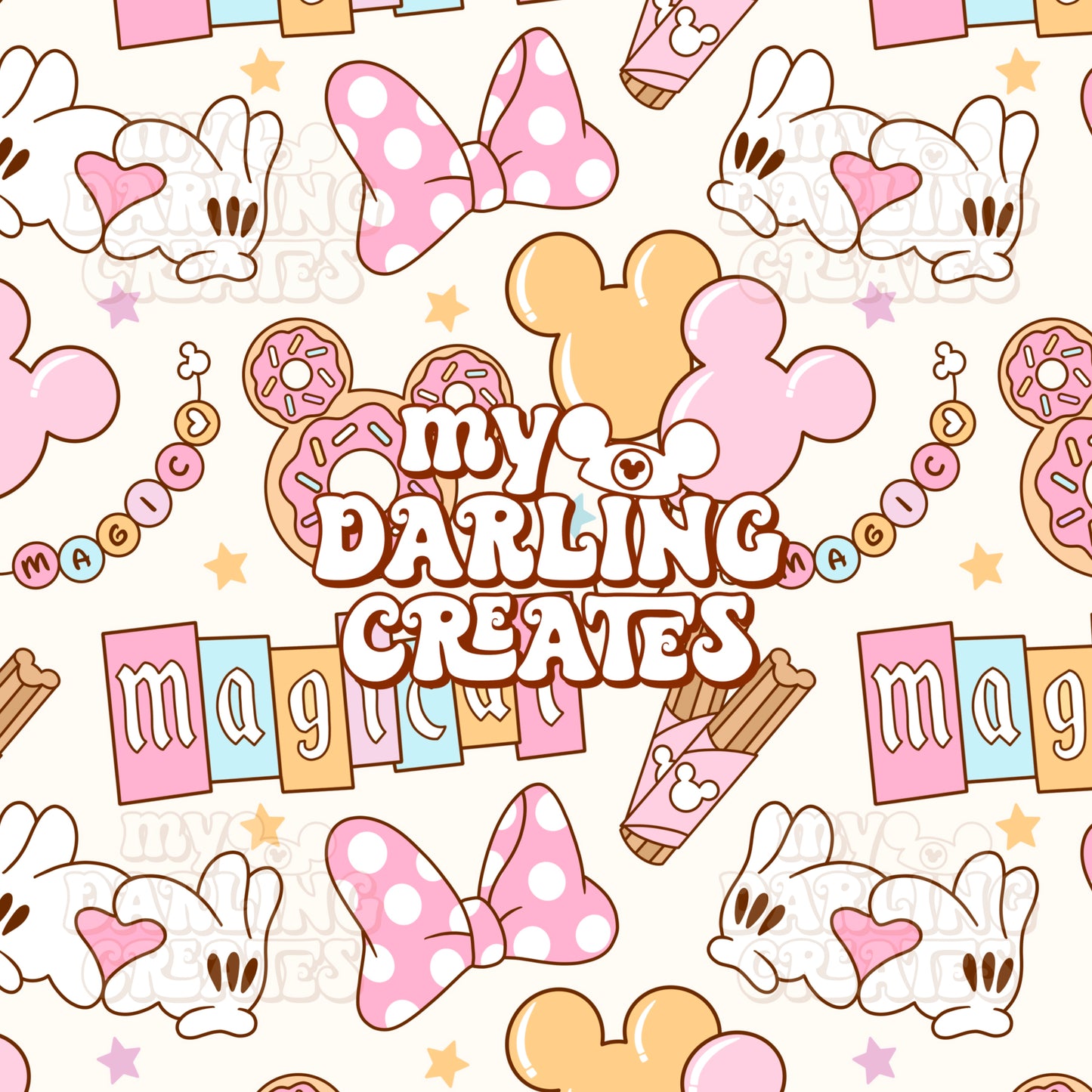 Pastel Park Day Cream - Seamless File