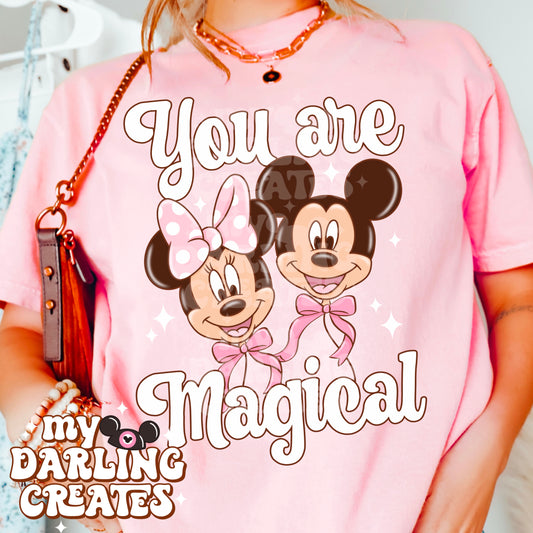 You Are Magical White PNG