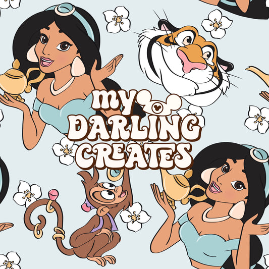 Arabian Princess Blue - Seamless File