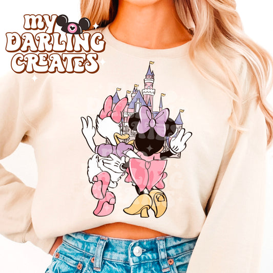 Besties at the Castle PNG