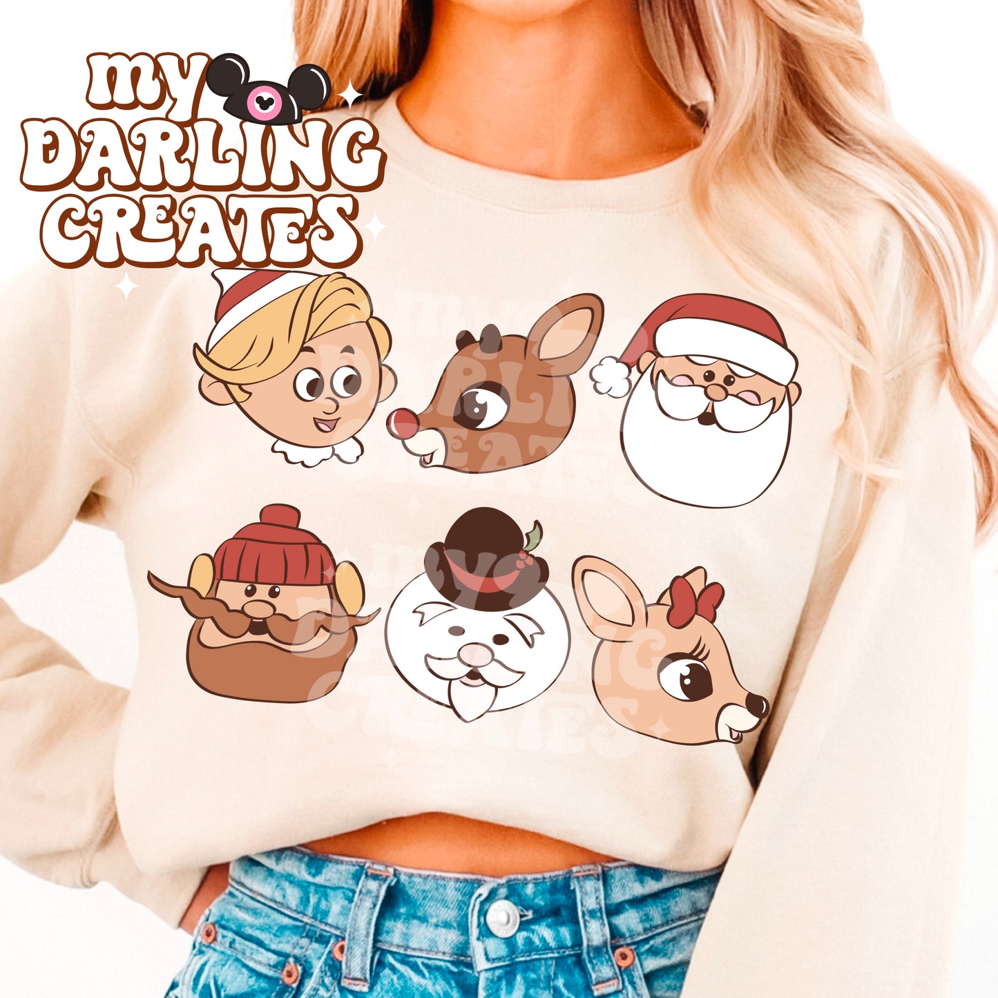 Reindeer and Friends PNG