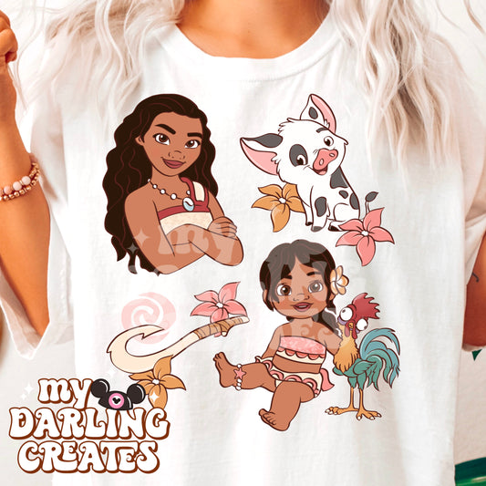 Ocean Princess and Friends PNG