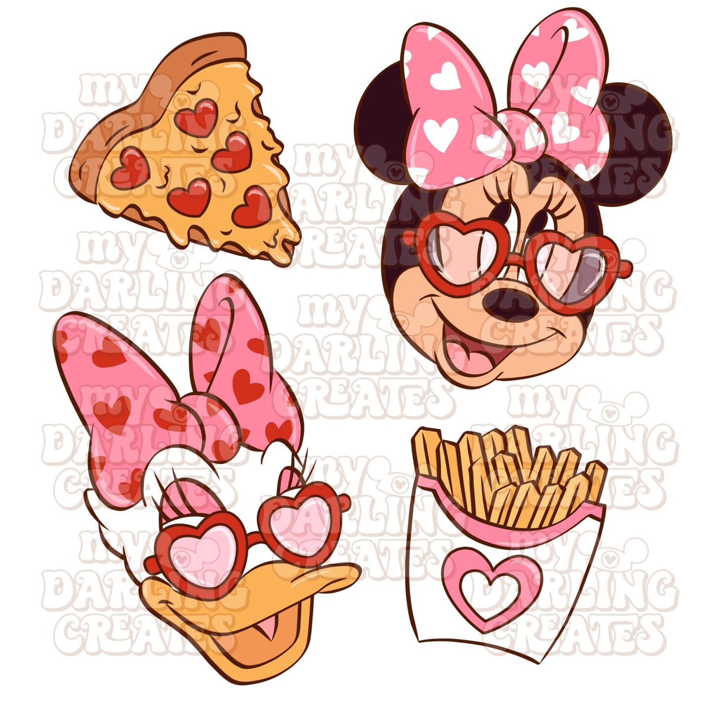 Bestie Snack Love PNG