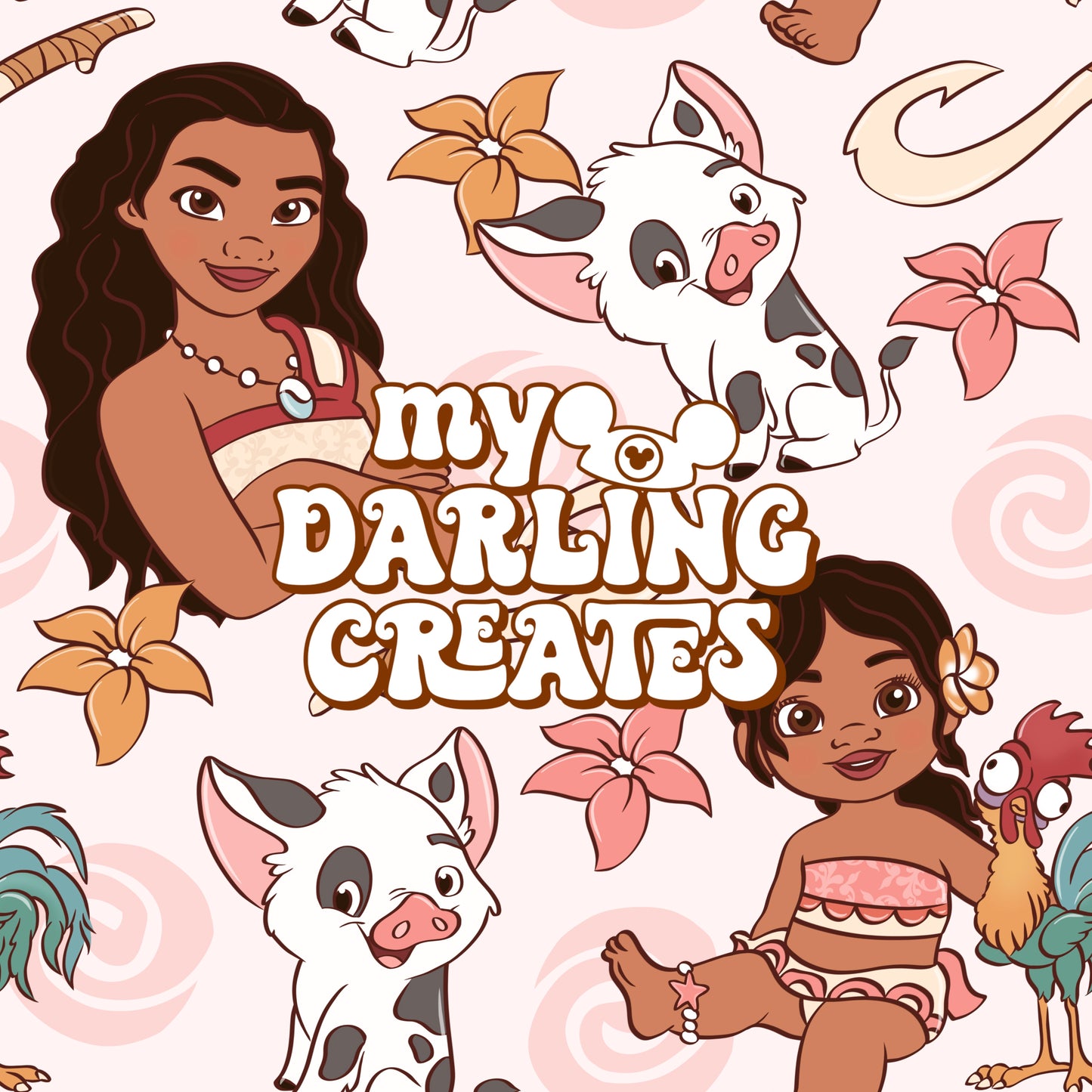 Ocean Princess and Family - Seamless File