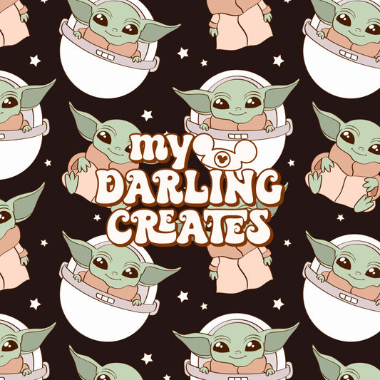 Classic Green Child Black - Seamless File