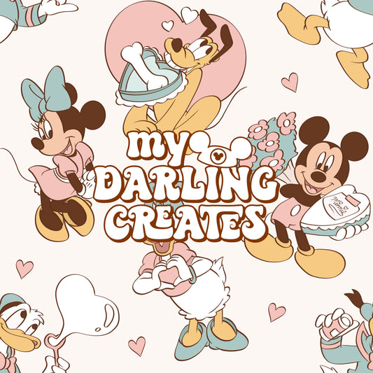 Valentines Friends - Seamless File