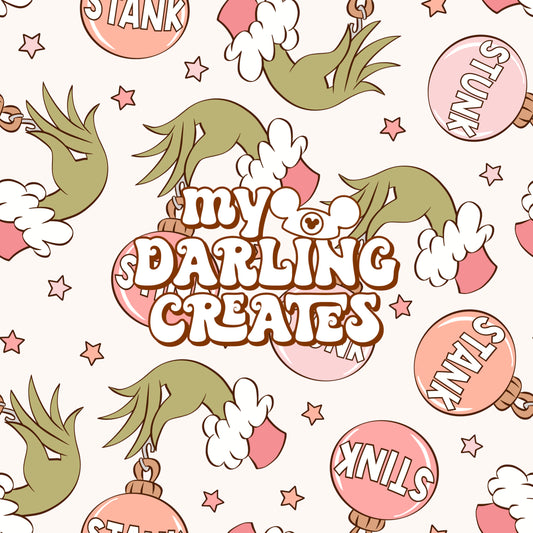 Stink Stank Stunk Pink - Seamless File