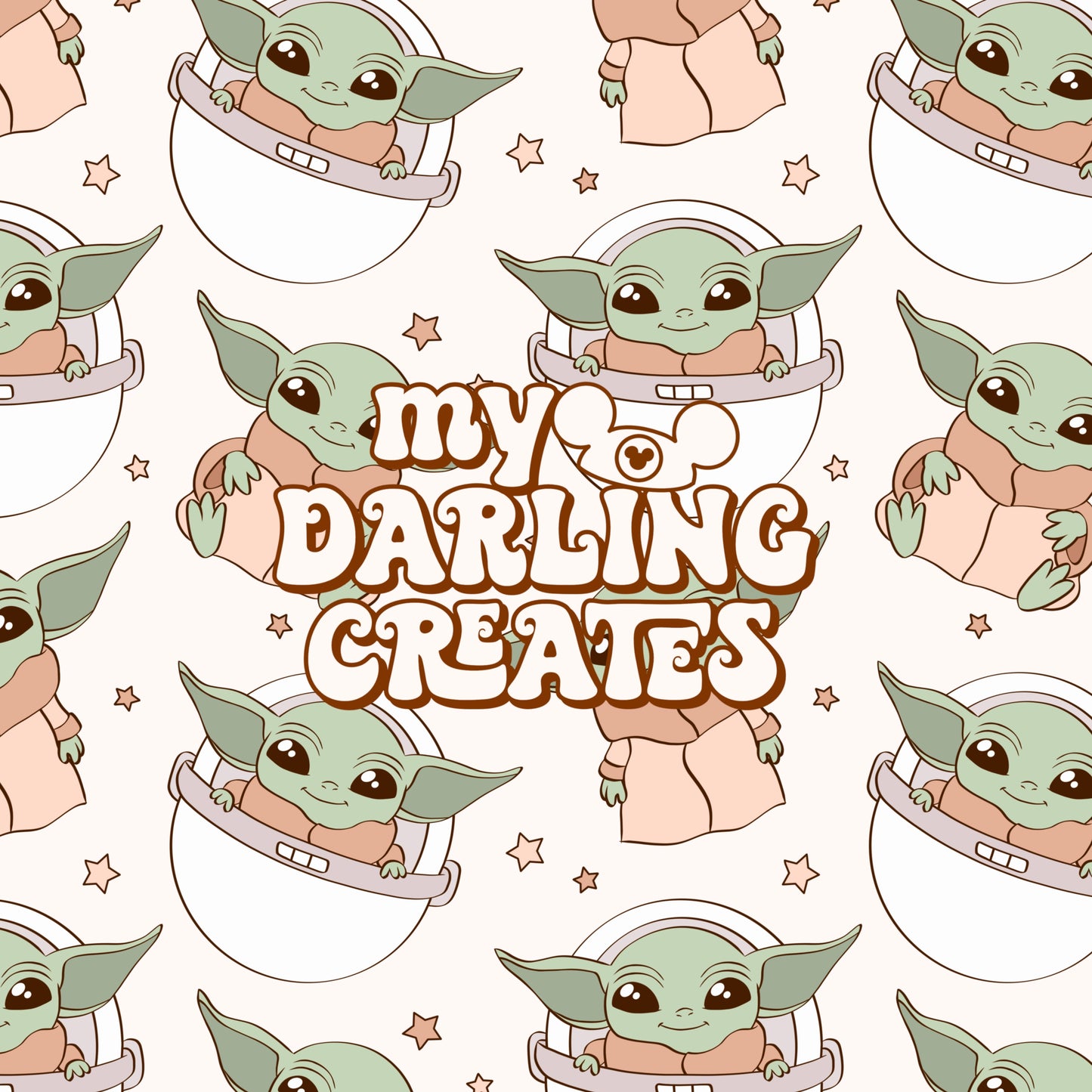 Classic Green Child Cream - Seamless File