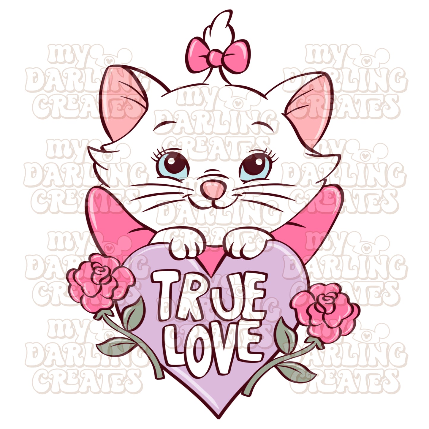 True Love Kitty PNG