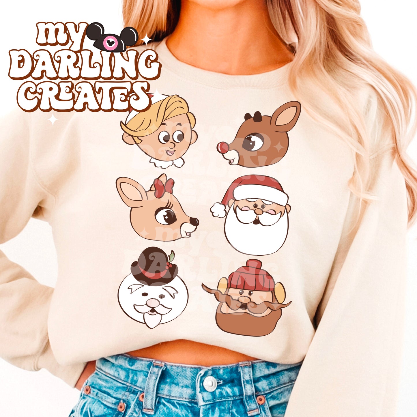 Reindeer and Friends PNG