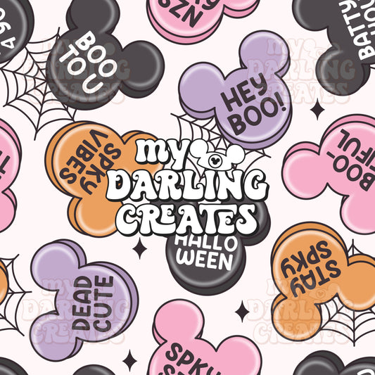 Halloween Mouse Candy - Seamless File
