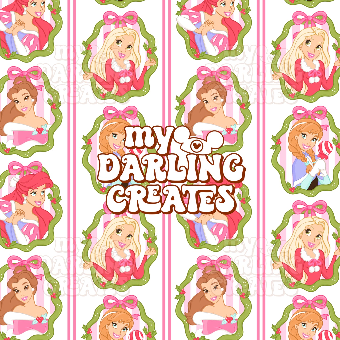 Jolly Princesses - Seamless File