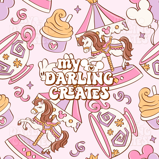 Magical World Purple - Seamless File