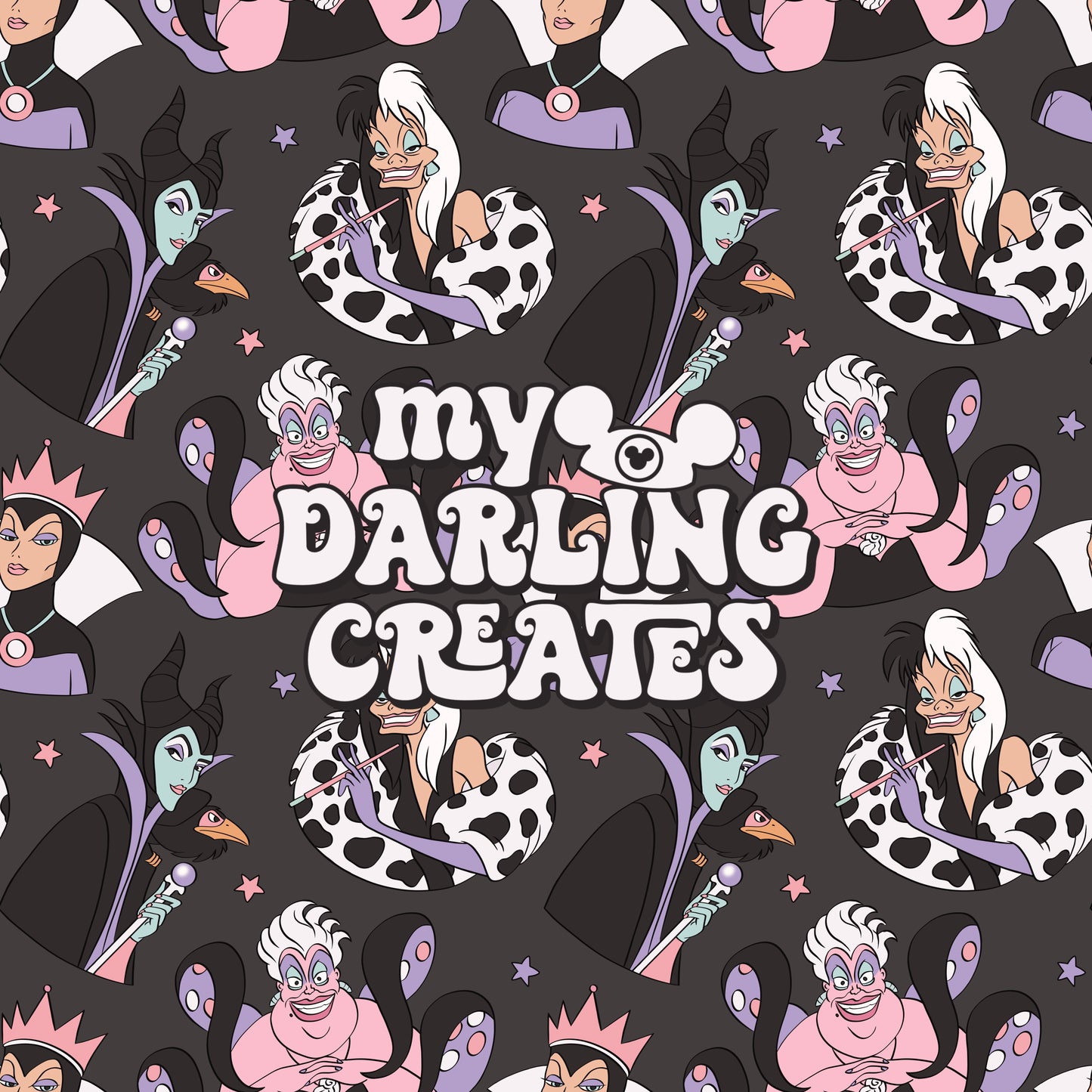 Villains Black - Seamless File