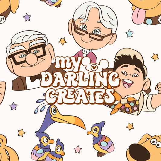 Adventure is Out There White - Seamless File