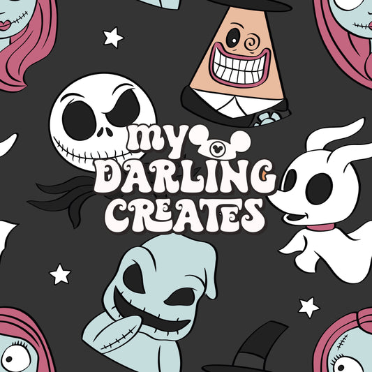 NBC Halloween Black - Seamless File