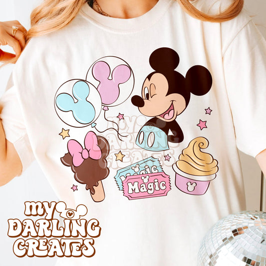 Pink Girly Park Things with Mick PNG