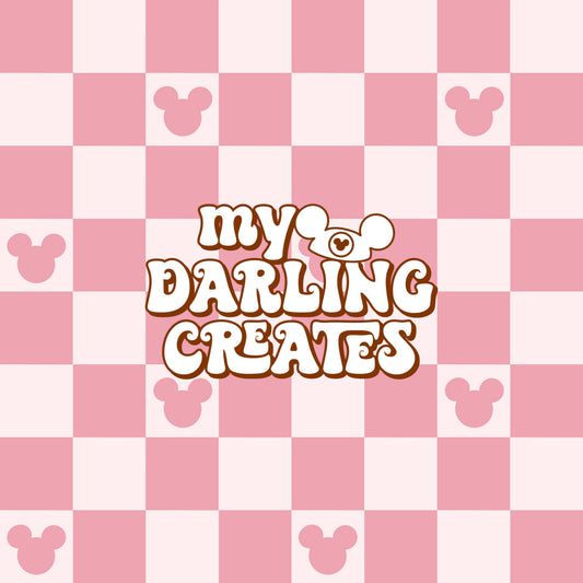 Soft Purple Mouse Check - Seamless File