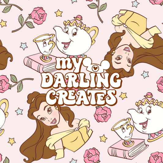 Beauty Princess Pink - Seamless File