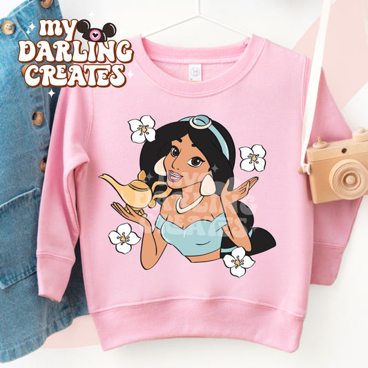 Arabian Princess White Flowers PNG