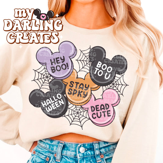 Halloween Mouse Candy PNG