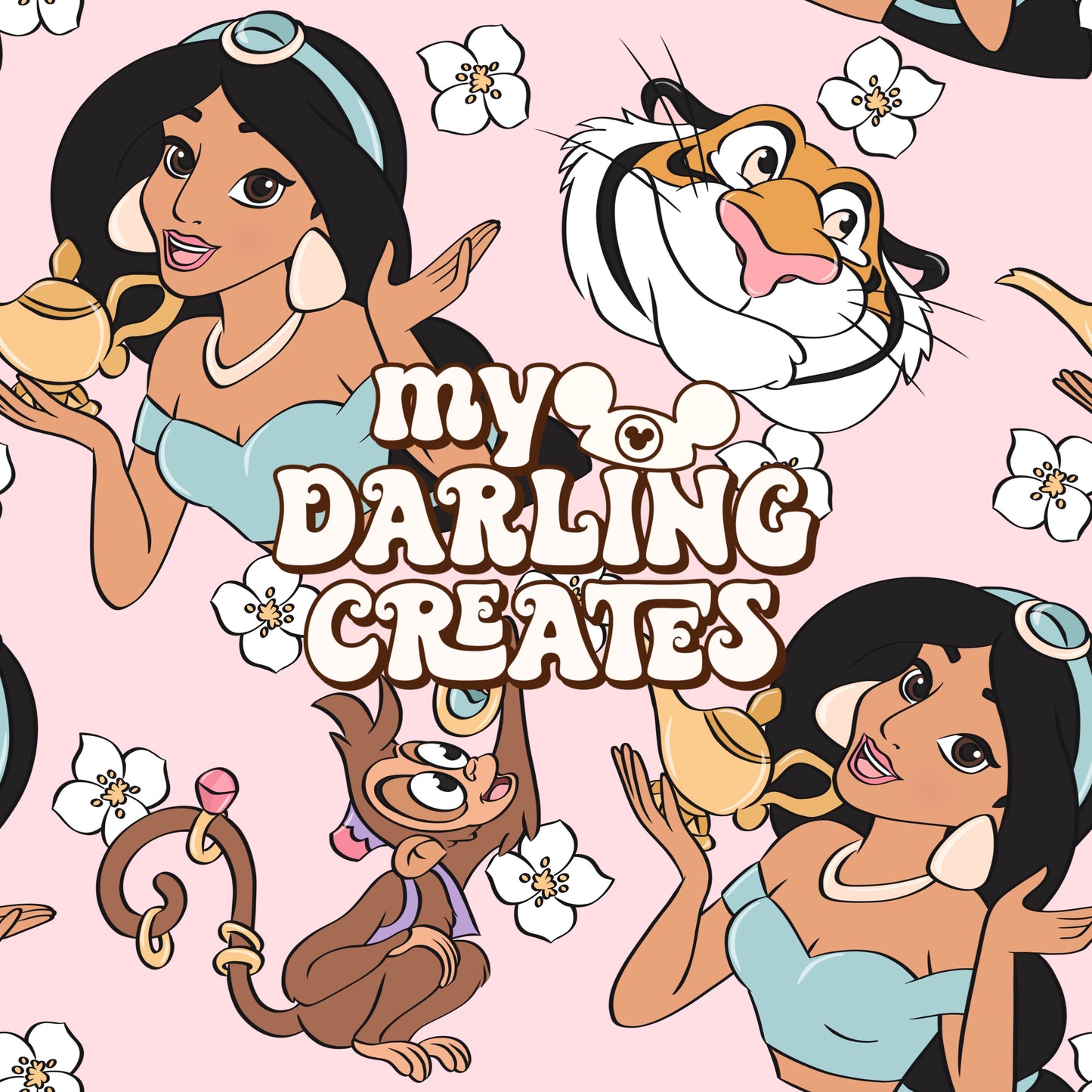 Arabian Princess Pink - Seamless File