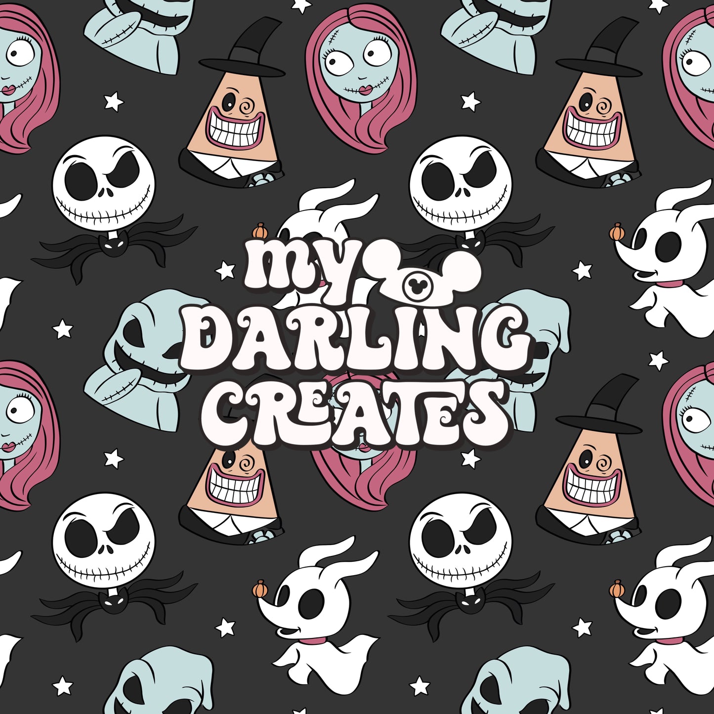 NBC Halloween Black - Seamless File