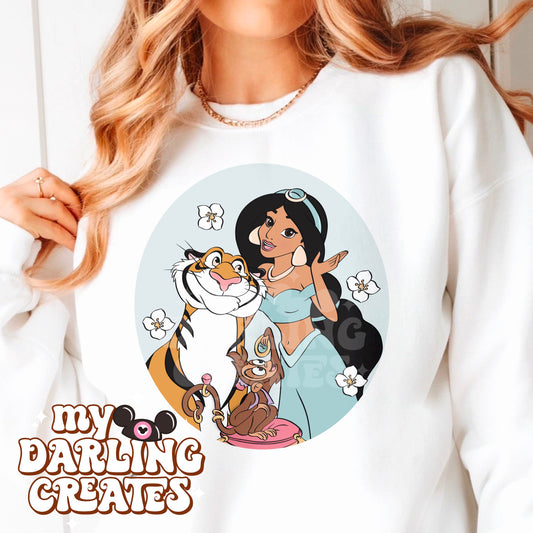 Arabian Princess Blue PNG